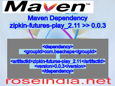 Maven dependency of zipkin-futures-play_2.11 version 0.0.3