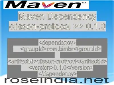 Maven dependency of clisson-protocol version 0.1.0