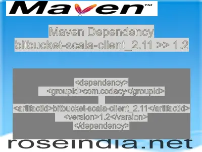 Maven dependency of bitbucket-scala-client_2.11 version 1.2