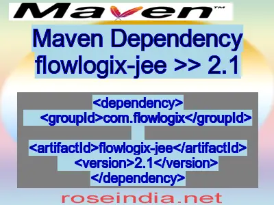 Maven dependency of flowlogix-jee version 2.1