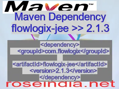 Maven dependency of flowlogix-jee version 2.1.3