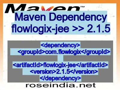 Maven dependency of flowlogix-jee version 2.1.5
