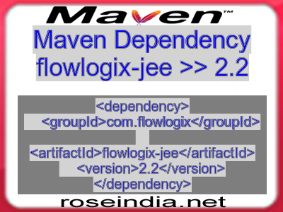 Maven dependency of flowlogix-jee version 2.2