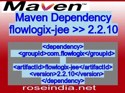 Maven dependency of flowlogix-jee version 2.2.10