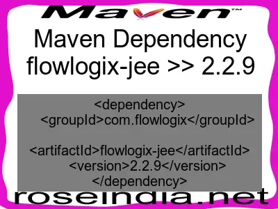 Maven dependency of flowlogix-jee version 2.2.9