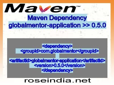 Maven dependency of globalmentor-application version 0.5.0