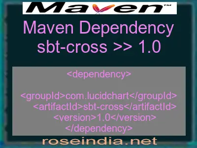 Maven dependency of sbt-cross version 1.0