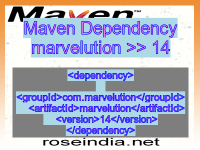 Maven dependency of marvelution version 14