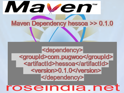 Maven dependency of hessoa version 0.1.0