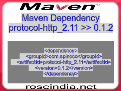 Maven dependency of protocol-http_2.11 version 0.1.2