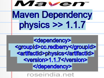 Maven dependency of physics version 1.1.7