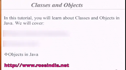 Java Objects