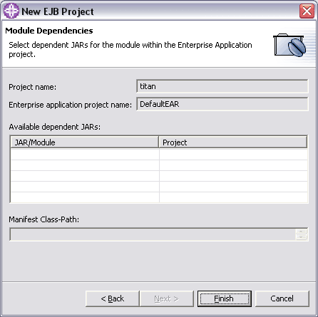 Specify module and JAR file dependencies