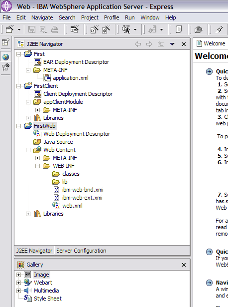 New Enterprise Application project