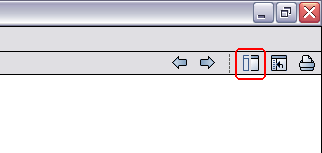 Toggle Navigation button