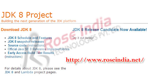 Download JDK 8 release candidate
