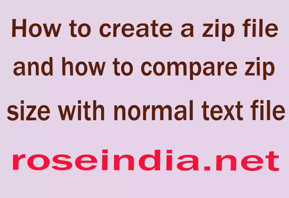 Create zip file in Java