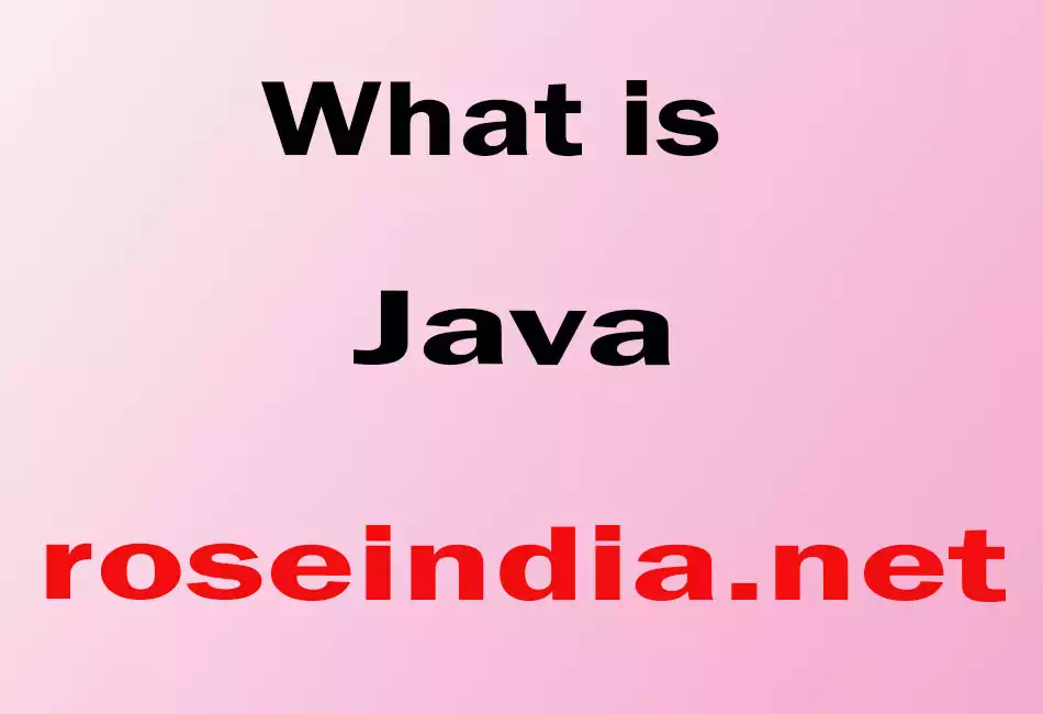 What is Java?