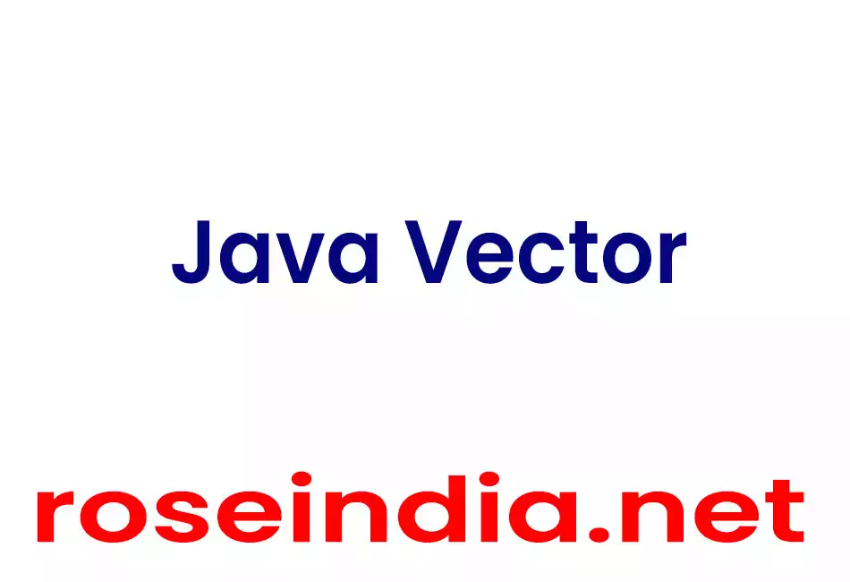 Java Vector