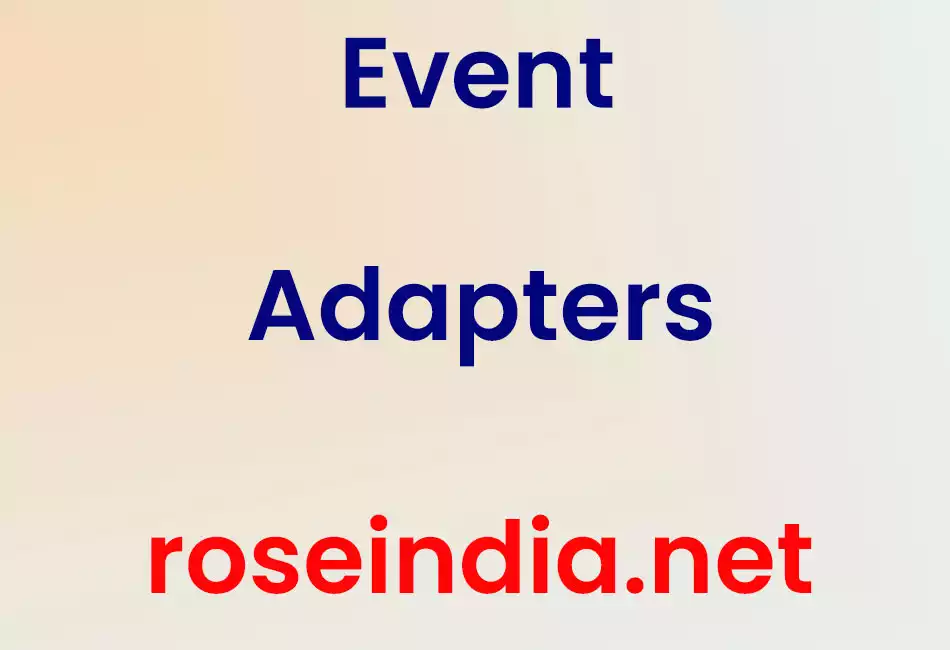 Event Adapters