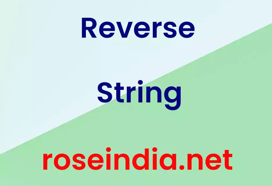 Reverse String