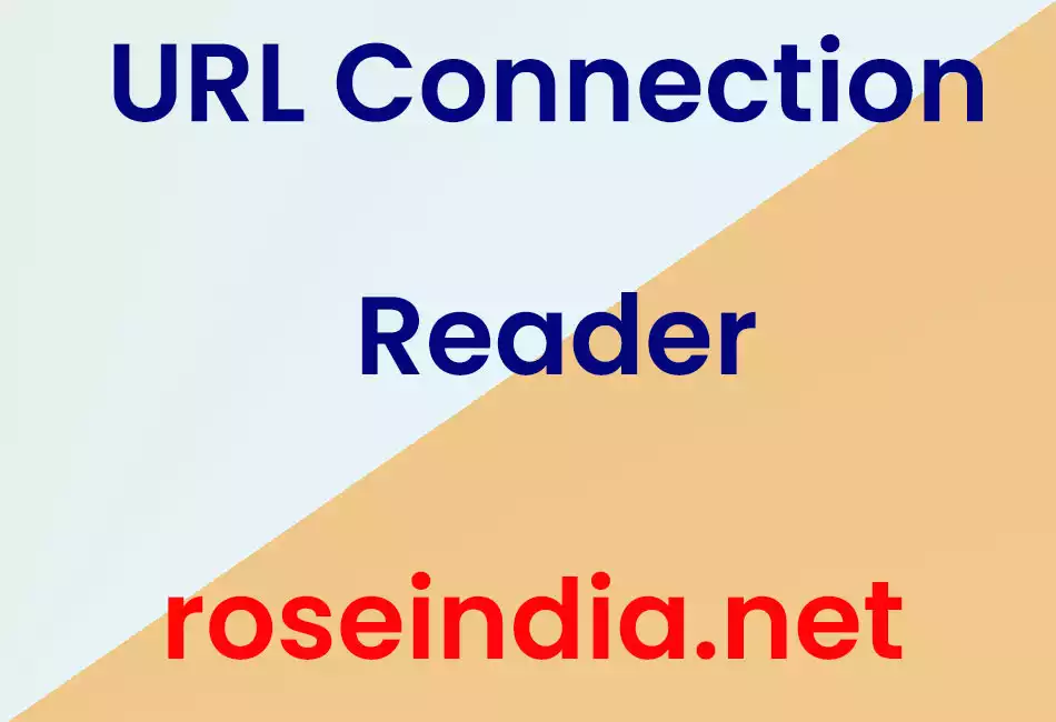 URL Connection Reader