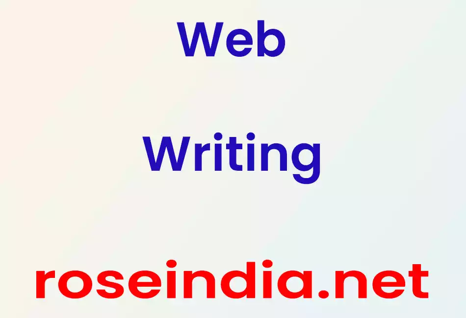 Web Writing