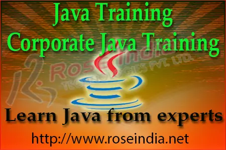 Java Corporate training