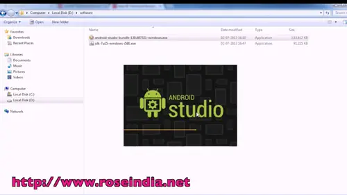 android studio completed installation