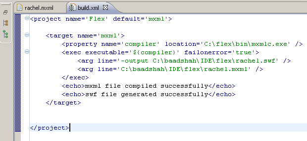 How to write xml code in eclipse