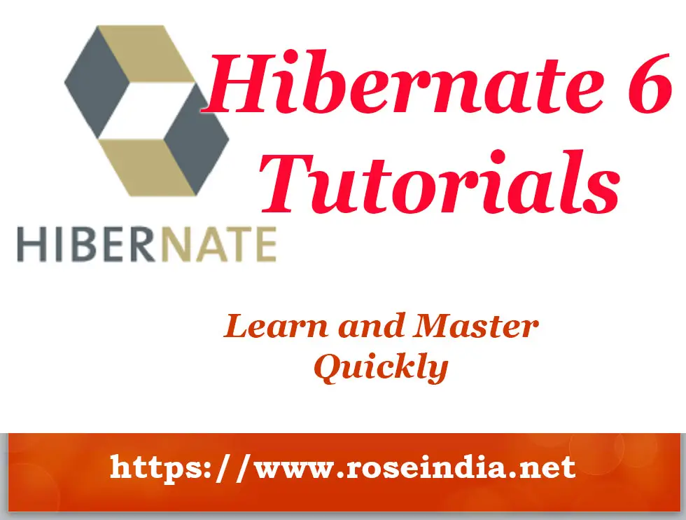 Hibernate 6 Tutorials