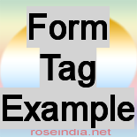 Form Tag Example