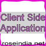 Client Side Application