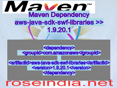 Maven dependency of aws-java-sdk-swf-libraries version 1.9.20.1