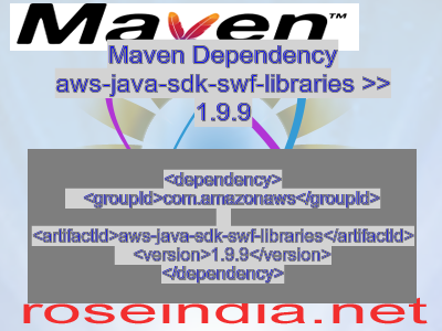 Maven dependency of aws-java-sdk-swf-libraries version 1.9.9