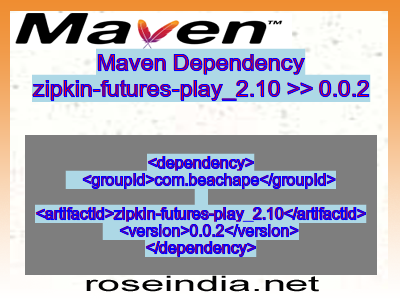 Maven dependency of zipkin-futures-play_2.10 version 0.0.2