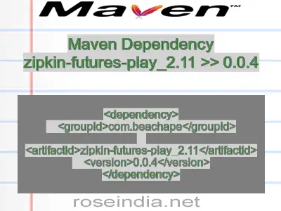 Maven dependency of zipkin-futures-play_2.11 version 0.0.4
