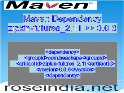 Maven dependency of zipkin-futures_2.11 version 0.0.6