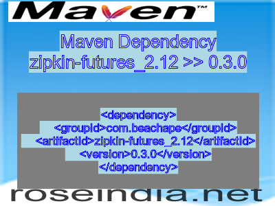 Maven dependency of zipkin-futures_2.12 version 0.3.0