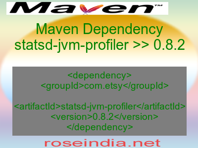 Maven dependency of statsd-jvm-profiler version 0.8.2
