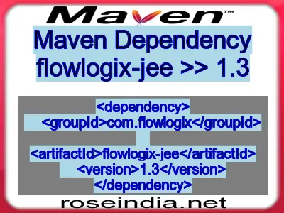 Maven dependency of flowlogix-jee version 1.3