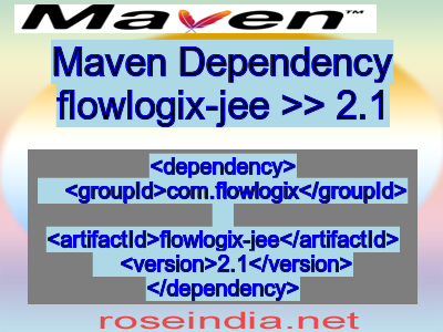 Maven dependency of flowlogix-jee version 2.1