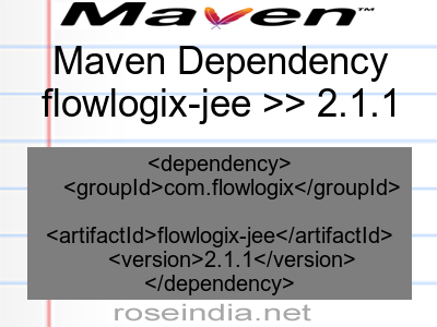 Maven dependency of flowlogix-jee version 2.1.1