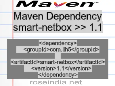 Maven dependency of smart-netbox version 1.1
