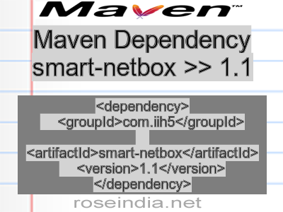 Maven dependency of smart-netbox version 1.1