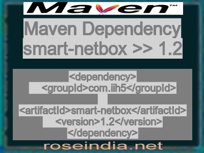 Maven dependency of smart-netbox version 1.2