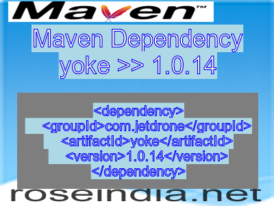 Maven dependency of yoke version 1.0.14