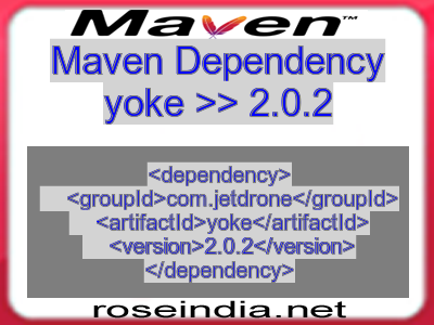 Maven dependency of yoke version 2.0.2