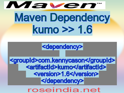 Maven dependency of kumo version 1.6