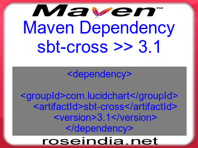 Maven dependency of sbt-cross version 3.1